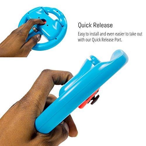 Steering wheels for Nintendo switch joycons and Mario Kart parties & tournaments TWIN PACK - JOY2ESpree
