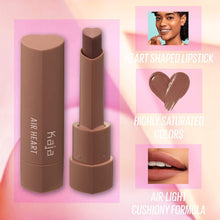 
                        
                          Load image into Gallery viewer, KAJA Air Heart | Lightweight Natural Finish Lipstick | 07 Lover - mauvy brown
                        
                      
