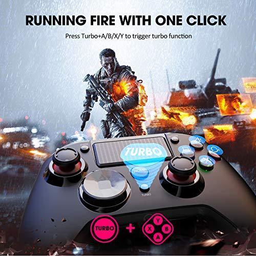 PS4 Controller Wireless, PICTEK 1300mAh Rechargeable Battery Wireless Controller - JOY2ESpree