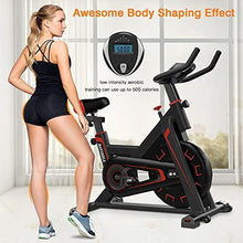 
                        
                          गैलरी व्यूवर में इमेज लोड करें, Exercise Bike Stationary Indoor Cycling Bike-HAUSBELL Sturdy Super Quiet Spin Bike . - JOY2ESpree
                        
                      
