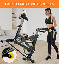 
                        
                          Cargar imagen en el visor de la galería, Exercise Bike, Sovnia Indoor Cycling Bike, Stationary Exercise Bikes with iPad Holder - JOY2ESpree
                        
                      