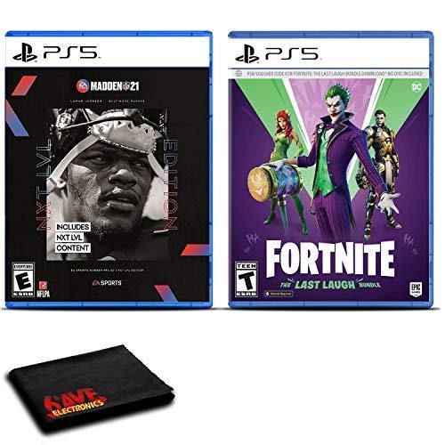 Madden NFL 21 and Fortnite: The Last Laugh for PlayStation 5 - Two Game Bundle - JOY2ESpree