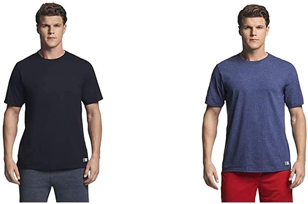 Russell Athletic Men's Cotton Performance Short Sleeve T-Shirt