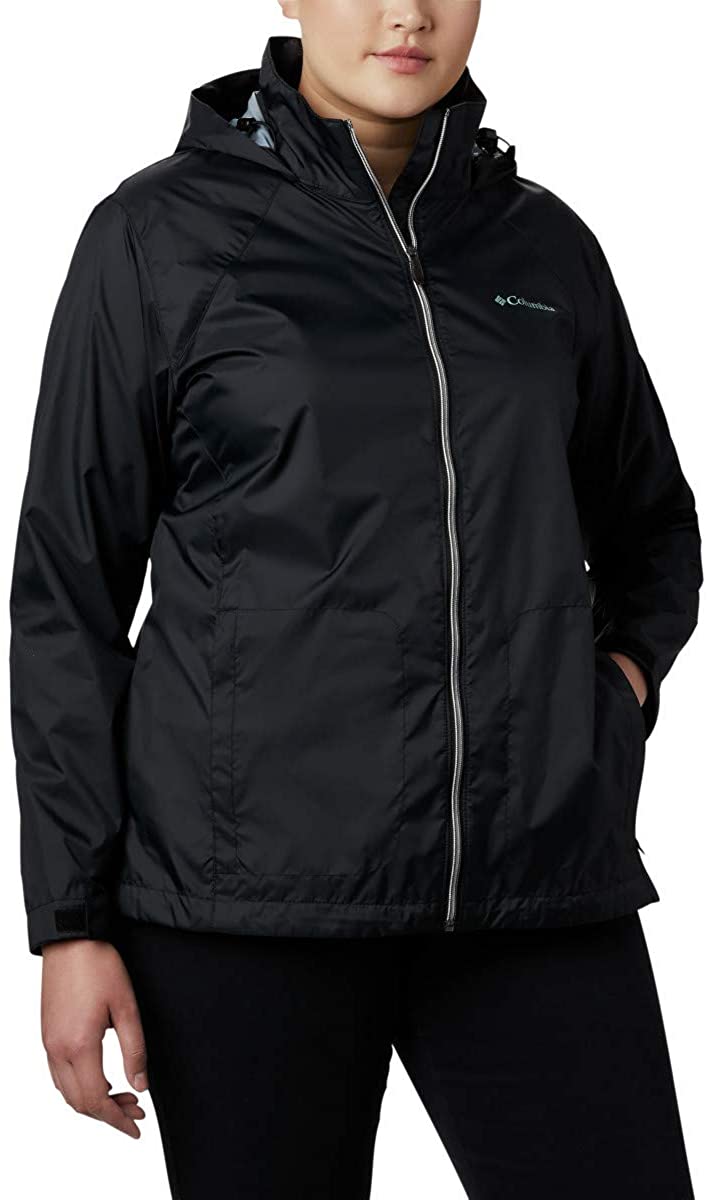 Columbia Women's Switchback Iii Adjustable Waterproof Rain Jacket