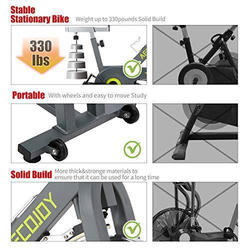 AECOJOY Cycling Exercise Bike 330 Lbs Weight Capacity - JOY2ESpree