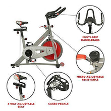 
                        
                          將圖片載入圖庫檢視器 Sunny Health &amp; Fitness Indoor Cycling Exercise Bike with 40 LB Flywheel and Dual Felt Resistance - Pro / Pro II - JOY2ESpree
                        
                      