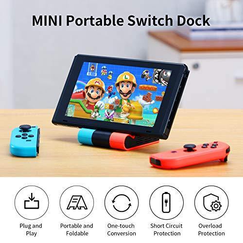 NADESSA Switch Dock, Replacement for Nintendo Switch Docking Station - JOY2ESpree