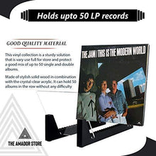 
                        
                          將圖片載入圖庫檢視器 The Amador's Store Vinyl LP Record Rack 50-55 LP storage Stand Holder - JOY2ESpree
                        
                      