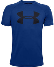 
                        
                          Cargar imagen en el visor de la galería, Under Armour Boys' Tech Big Logo Short Sleeve Gym T-Shirt
                        
                      