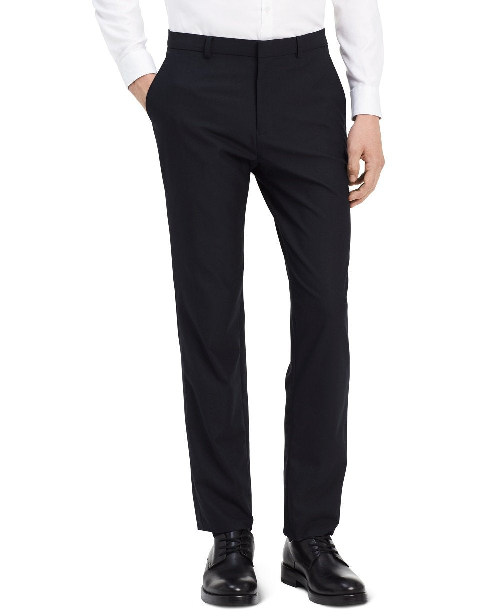 Calvin Klein Men's Slim Fit Solid Suit Separate Pants Infinite Stretch