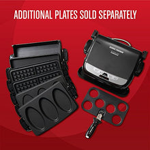 
                        
                          Cargar imagen en el visor de la galería, George Foreman GRP4842MB Multi-Plate Evolve Grill, (Ceramic Grilling Plates, and Waffle Plates Included), Black - JOY2ESpree
                        
                      