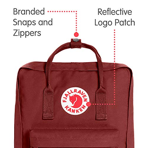 Fjallraven, Kanken Classic Backpack for Everyday, Ox Red
