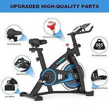 
                        
                          將圖片載入圖庫檢視器 De.Pommeyeux Exercise Bike, Indoor Cycling Bike Stationary, Workout Bike for Home Cardio Gym with Tablet Mount, Pulse Sensor and LCD Monitor - JOY2ESpree
                        
                      
