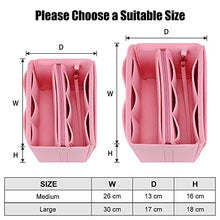 
                        
                          將圖片載入圖庫檢視器 JessLab Felt Purse Organizer Insert with 14 Pockets and Detachable Zip Pouch
                        
                      
