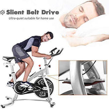 
                        
                          將圖片載入圖庫檢視器 DKLGG Indoor Cycling Bike Stationary with Monitor Belt Drive Exercise Bike with 22lbs Flywheel (Silver+Black) (Black) - JOY2ESpree
                        
                      