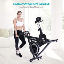 
                        
                          Muat gambar ke penampil Galeri, MaxKare Magnetic Exercise Bikes Stationary Belt Drive Indoor Cycling Bike with High Weight Capacity Adjustable Magnetic Resistance w/LCD Monitor - JOY2ESpree
                        
                      