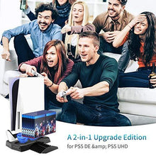 
                        
                          画像をギャラリービューアに読み込む, Playstation 5 Digital Edition, 2 DualSense Controller Charging Dock for PS5 Console - JOY2ESpree
                        
                      