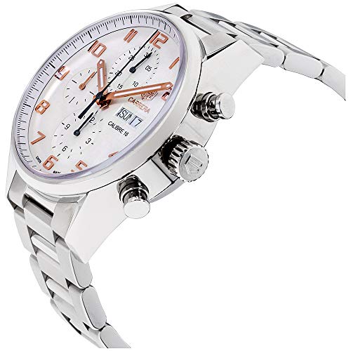 Tag Heuer Carrera Silver Dial Stainless Steel Men's Watch CV2A1AC.BA0738