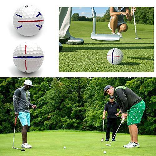 JKL Golf Ball Marker Alignment Tool-Golf Accessories for Golf Ball Marker Line Liner Drawing Stencil Kit - JOY2ESpree