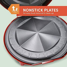 
                        
                          Muat gambar ke penampil Galeri, Elite Gourmet Mexican Taco Tuesday Quesadilla Maker, Easy-Slice 6-Wedge, Grilled Cheese, 11 Inch, Red - JOY2ESpree
                        
                      