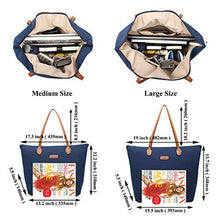 
                        
                          गैलरी व्यूवर में इमेज लोड करें, NNEE Water Resistant Light Weight Nylon Tote Bag Handbag
                        
                      
