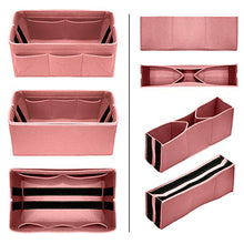 
                        
                          將圖片載入圖庫檢視器 Purse Organizer Insert Felt Bag Organizer Handbag Organizer Insert for Tote fits LV Speedy Neverfull Longchamp, Grey, Medium (Medium, Pink)
                        
                      