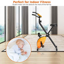 
                        
                          Cargar imagen en el visor de la galería, GYMAX Folding Stationary Bike, Stationary Upright Bike with LCD Monitor - JOY2ESpree
                        
                      