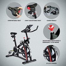 
                        
                          Cargar imagen en el visor de la galería, Indoor Cycling Bike Exercise Bike Stationary Bikes with Comfortable Seat Cushion &amp; LCD Monitor for Home Office Fitness Cardio Workout - JOY2ESpree
                        
                      
