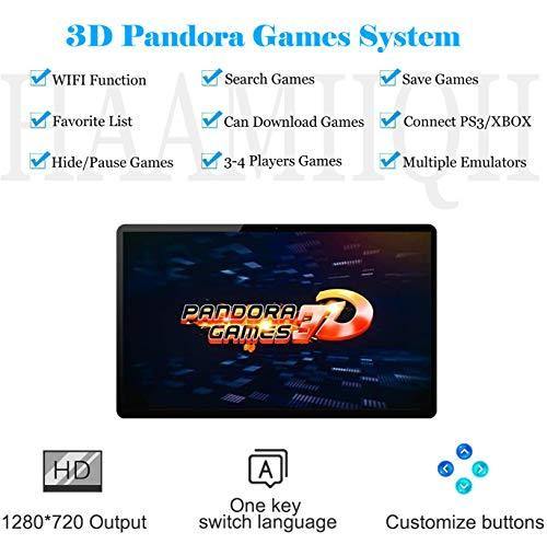 3D Pandora Games Arcade Game Console - 8000 Games Installed - JOY2ESpree