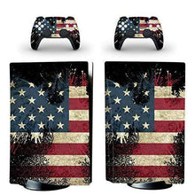 
                        
                          Load image into Gallery viewer, gotor Vinyl Skin Decals Cover Wrap Sticker Faceplate for PS5 Playstation 5 Console and 2 Controllers Skins (PS5 (Not The Digital Edition), B01) - JOY2ESpree
                        
                      