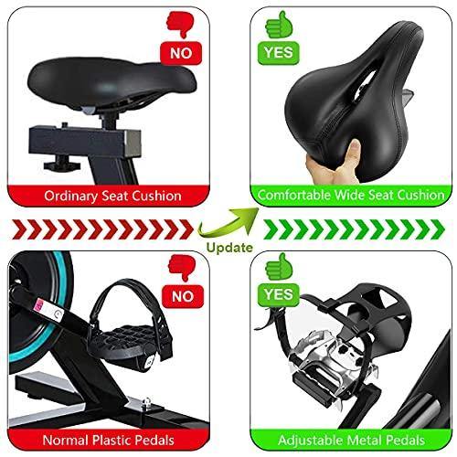 Exercise Bike, Indoor Cycling Bike, Magnetic Resistance Exercise Bikes Stationary - JOY2ESpree