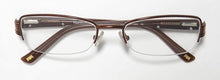 
                        
                          Load image into Gallery viewer, Max Mara 1085 Womens/Ladies Designer Half-rim Spring Hinges Brand Exclusive Collectible Eyeglasses/Eyewear
                        
                      