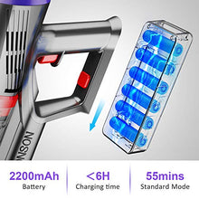 
                        
                          Load image into Gallery viewer, Cordless Vacuum Cleaner, ONSON Powerful Suction Stick Vacuum 4 in 1 Handheld Vacuum for Home Hard Floor Carpet Pet Hair, Lightweight - JOY2ESpree
                        
                      