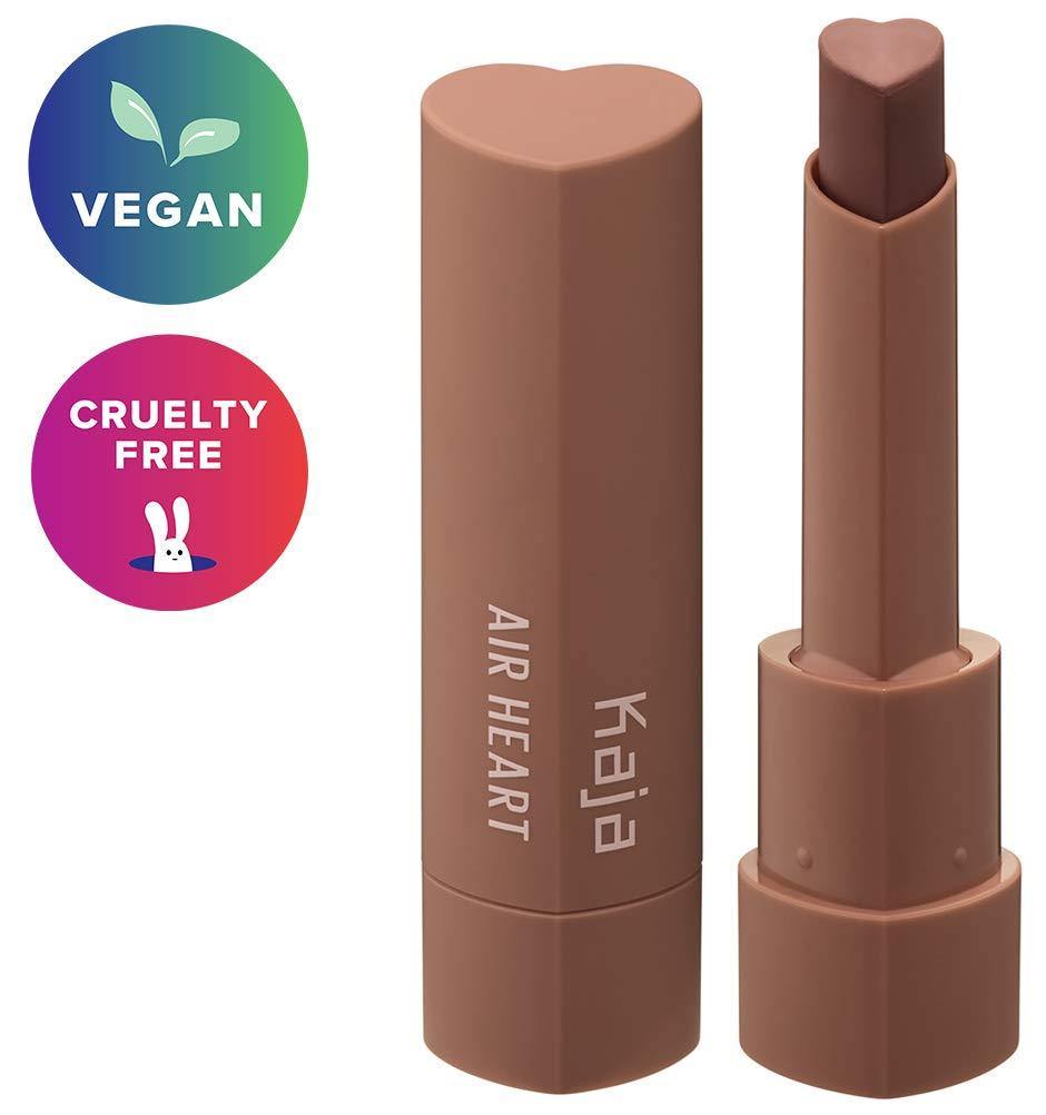 KAJA Air Heart | Lightweight Natural Finish Lipstick | 07 Lover - mauvy brown