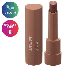 
                        
                          Load image into Gallery viewer, KAJA Air Heart | Lightweight Natural Finish Lipstick | 07 Lover - mauvy brown
                        
                      