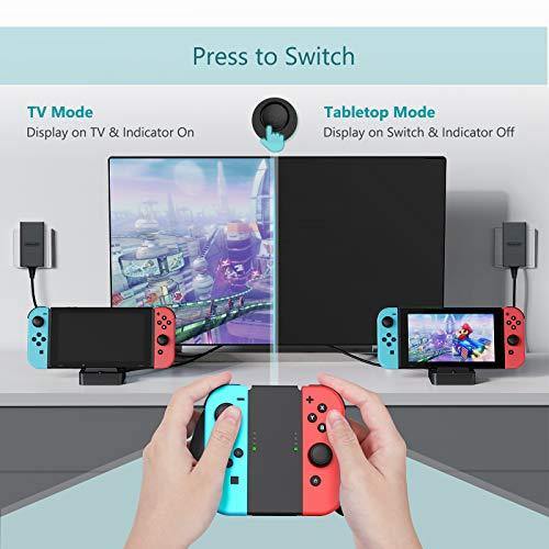 Vivefox Switch TV Dock(Case Friendly), Aluminum Portable Switch Docking Station - JOY2ESpree