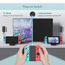 
                        
                          Load image into Gallery viewer, Vivefox Switch TV Dock(Case Friendly), Aluminum Portable Switch Docking Station - JOY2ESpree
                        
                      