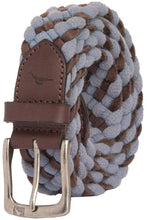 
                        
                          Load image into Gallery viewer, Tommy Bahama Men's Two-Tone Stretch Braided Web Belt
                        
                      