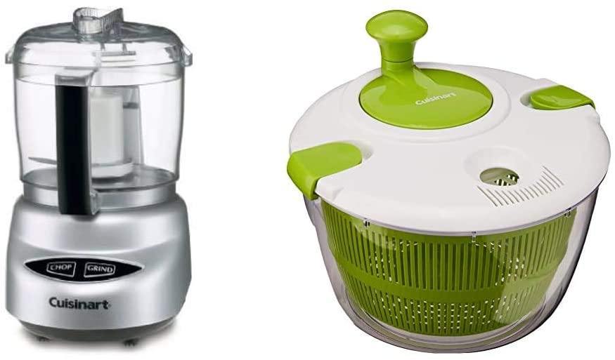Cuisinart DLC-2ABC Mini Prep Plus Food Processor Brushed Chrome and Nickel - JOY2ESpree