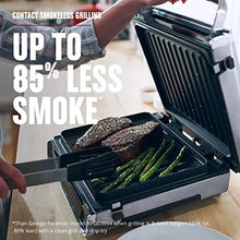 
                        
                          Muat gambar ke penampil Galeri, George Foreman Family Size (4-6 Servings), GRD6090B Smokeless-Digital Smart Select, Stainless Steel - JOY2ESpree
                        
                      