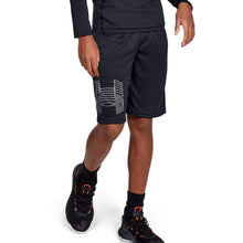 
                        
                          Load image into Gallery viewer, Under Armour Boys' Prototype Logo Shorts
                        
                      