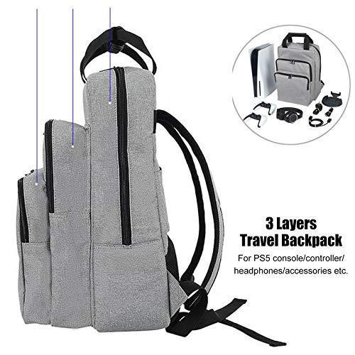Travel Carrying Case Portable Storage Bag Backpack for Playstation 5 Game Console - JOY2ESpree