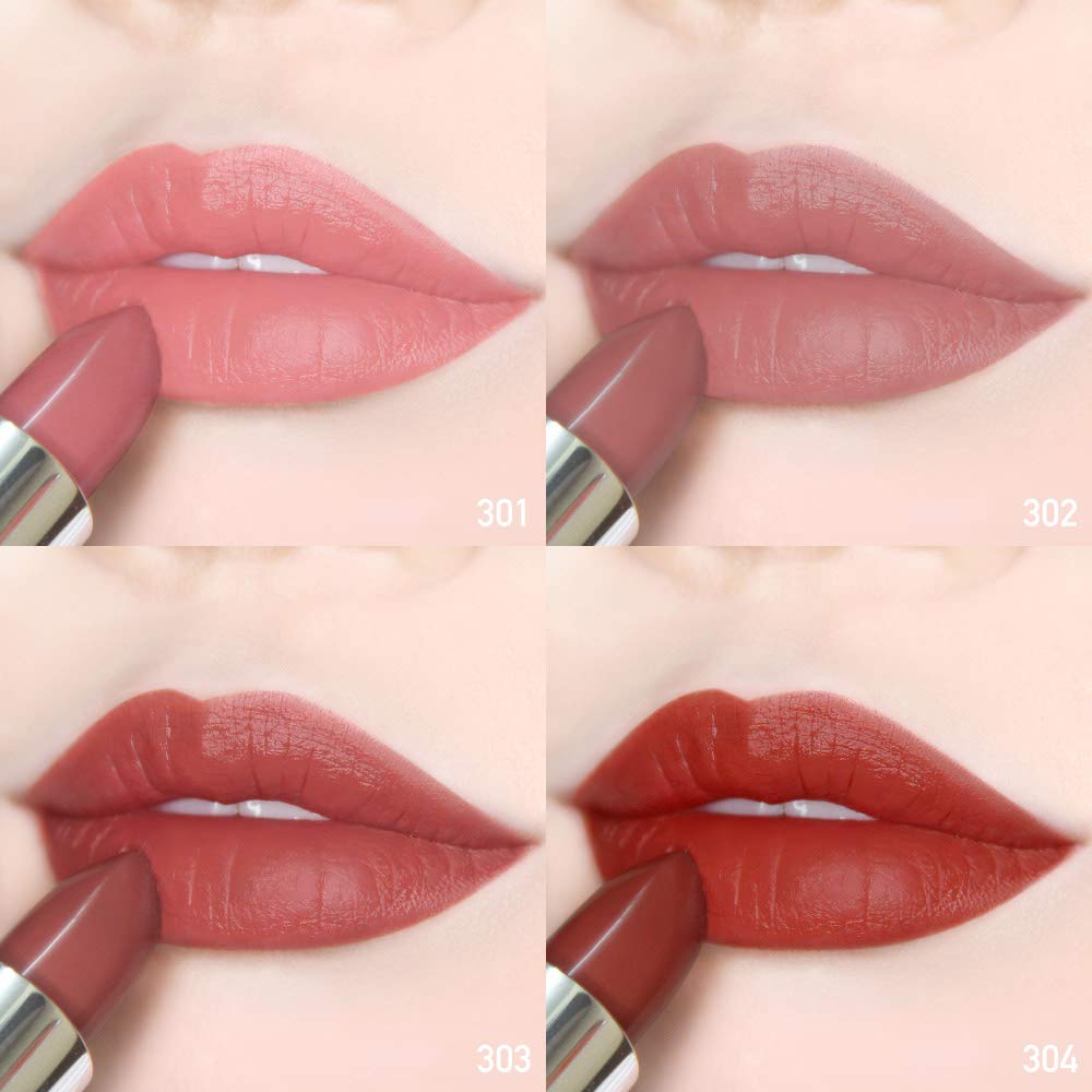 Semi Matte Vegan Lipstick with Creamy Satin Finish, Burnt Sienna