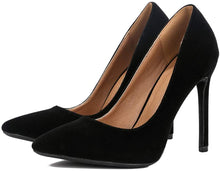
                        
                          Muat gambar ke penampil Galeri, LIURUIJIA Womens Stiletto Pumps Pointed Toe High Heel Slip On Wedding Party Office Shoes 666
                        
                      