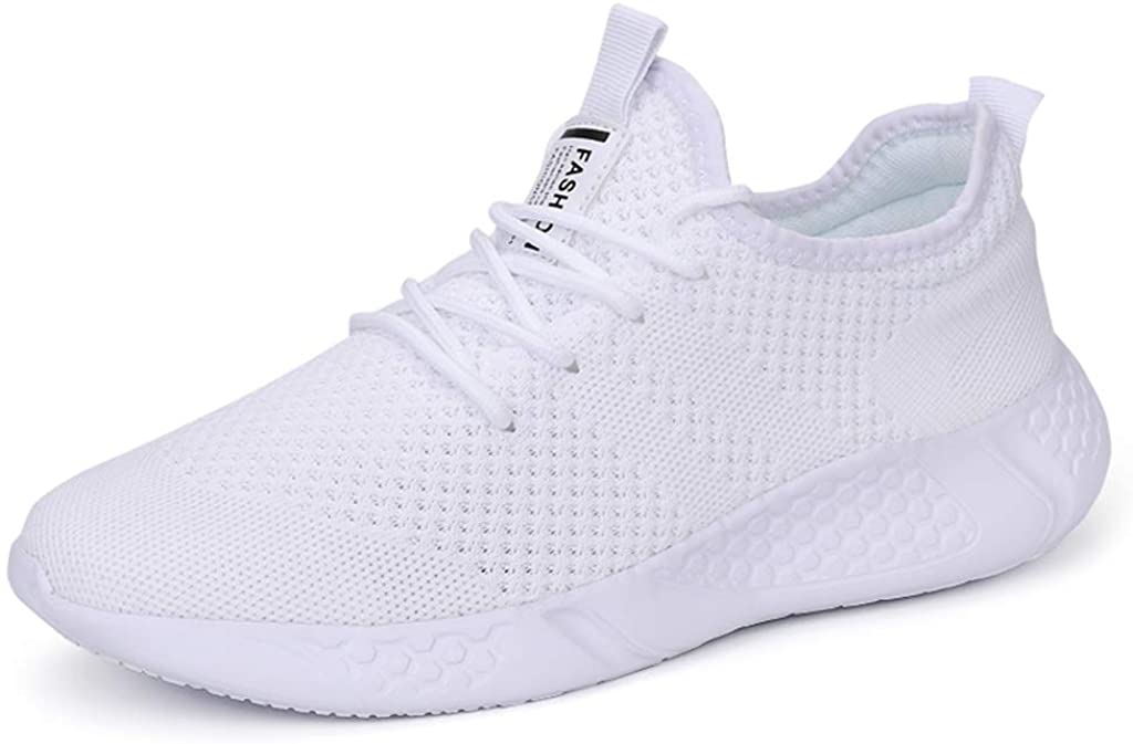 Damyuan Men's Sport Gym Running Shoes Walking Shoes Casual Lace Up Lightweight