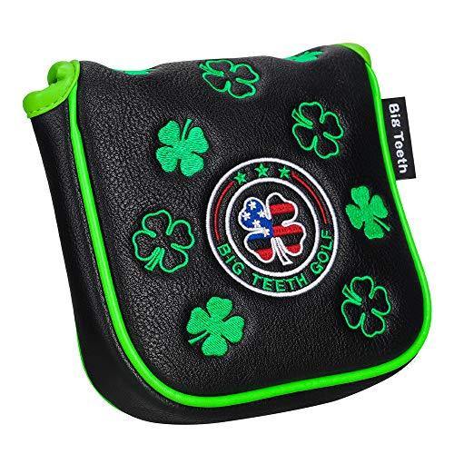 Golf Square Heel Shaft Mallet Putter Cover Headcover Dont FIT Stainless Putter Club Protector for Large Taylormade Scotty Cameron - JOY2ESpree