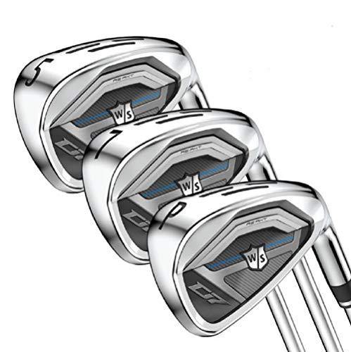 Wilson Staff Golf D7 Graphite Iron Set, Men's Right Hand, Regular Flex 5-PW, GW - JOY2ESpree