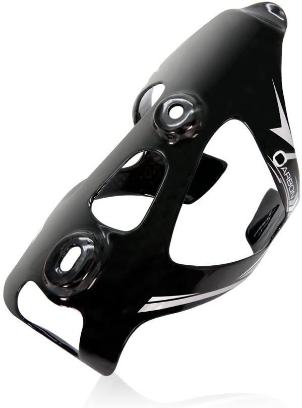 Wiel Full Carbon Fiber Bicycle Bike Light Drink Water Bottle Cage Holder