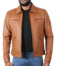 
                        
                          Muat gambar ke penampil Galeri, Laverapelle Men's Genuine Lambskin Leather Jacket (Cognic Tan, Custom, polyester Lining) - 1501200
                        
                      