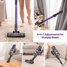 
                        
                          將圖片載入圖庫檢視器 Cordless Vacuum Cleaner, Bagotte 8-in-1 25000Pa Powerful Suction Stick Handheld Vacuum Cleaner for Pet Hair Hard Floor Carpet Car, Lightweight - JOY2ESpree
                        
                      